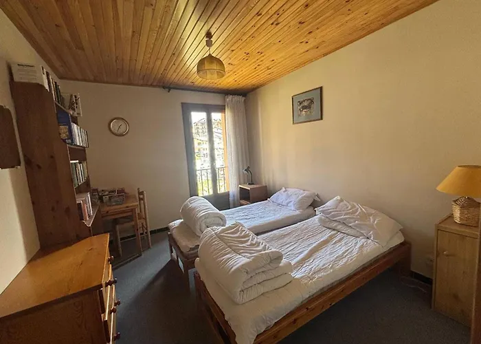 T4 Au Centre Avec Balcon Et 3 - Fr-1-593-21 Appartement Les Angles (Pyrenees-Orientales)
